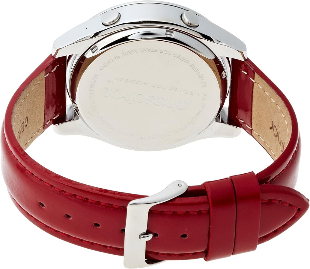 Amazon.co.jp: [フォスファー]PHOSPHOR 腕時計 Appear Red